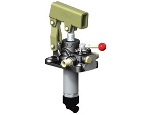 意大利OMFB公司PMI系列雙作用液壓手動(dòng)泵，排量12cc/25cc/45cc，壓力：350bar/300bar/270bar，可帶或不帶安全閥。油箱安裝。